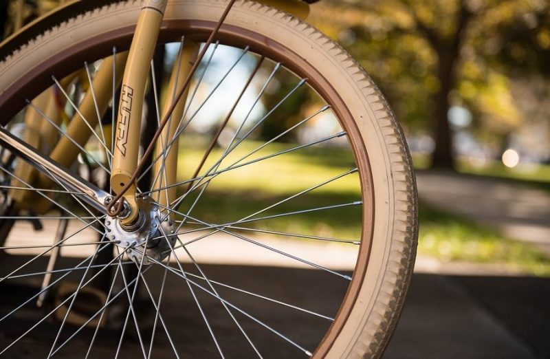 Bike wheel spoke